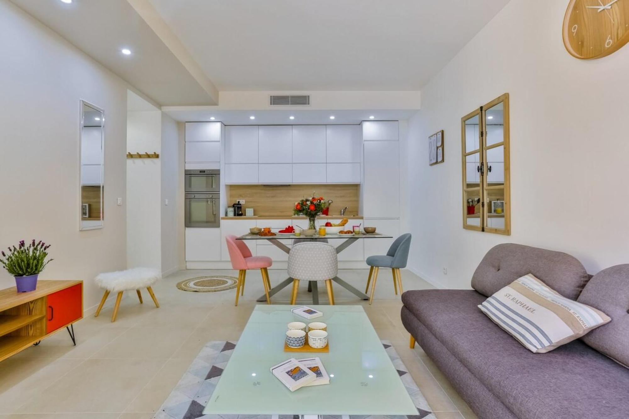 France 82 Tp -1 Min From The Sea - Terrace - Parking Appartamento Nizza